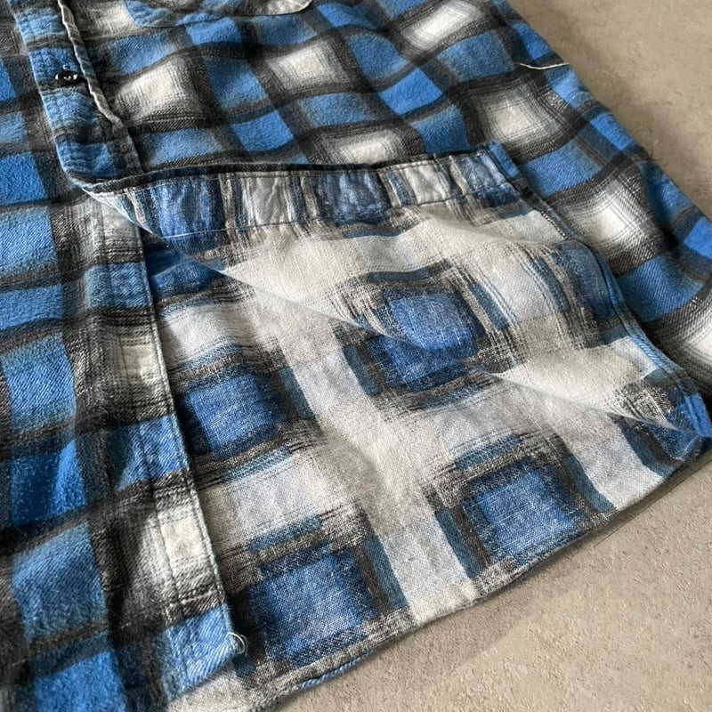 60年代POWRHOUSE PLAID COTTON SHIRT L 60年代POWRHOUSE PLAID COTTON SHIRT L 60年代POWRHOUSE PLAID