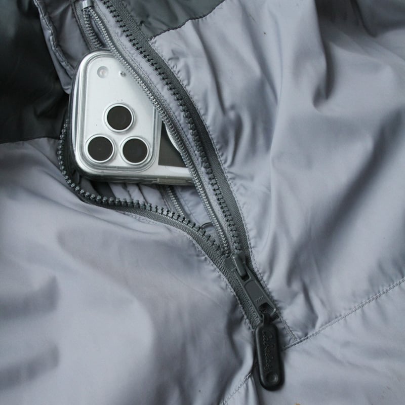 90s Cabela's half zip pullover down jacket | su