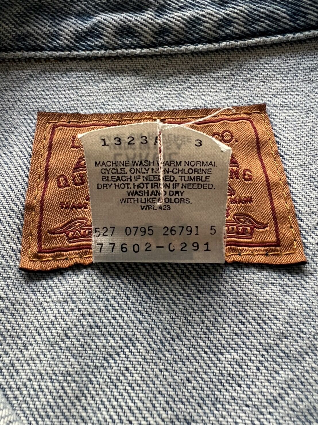 90s USA製 levi's \"507XX モデル'' 77602-0291 レディース 古着 90s USA製 Levi's 77602-0291 「507XX 2nd