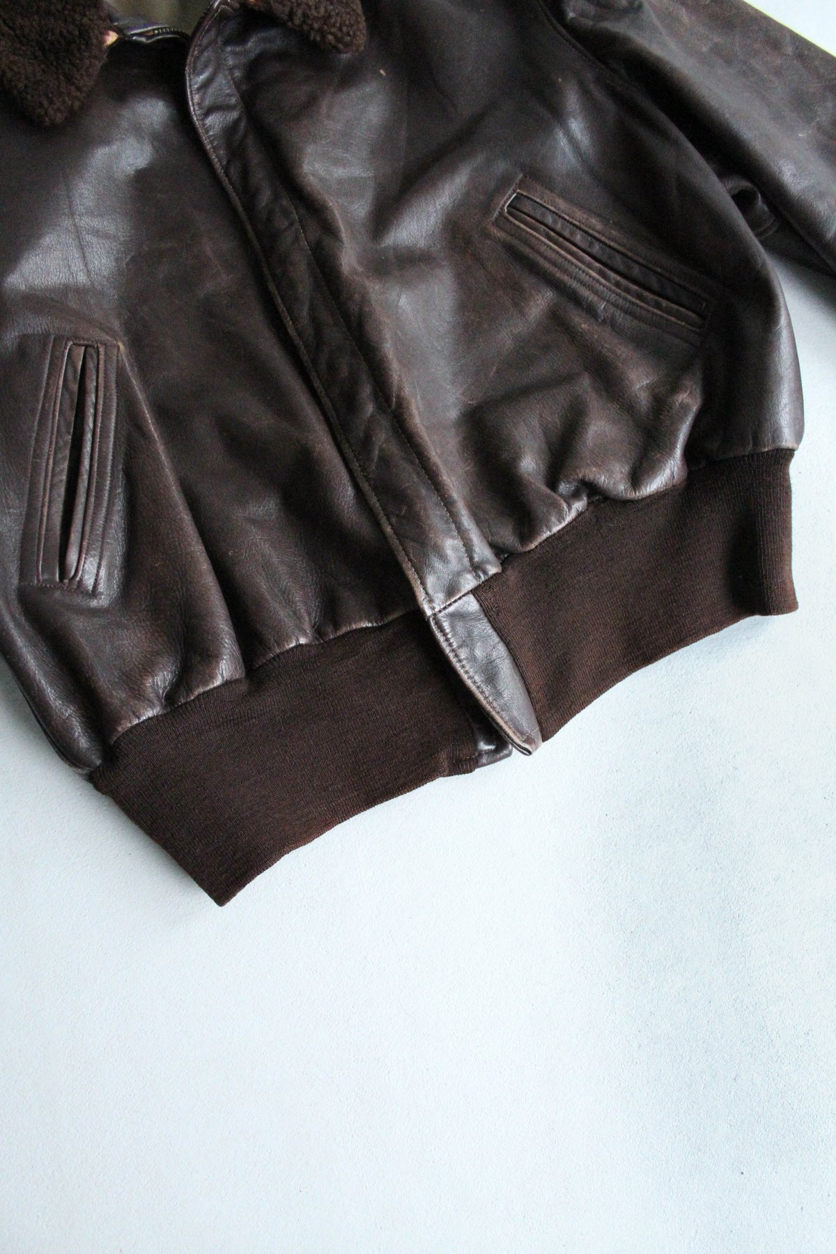 フォロー割tk.soccer　90s ハーレー G-1 フライトジャケット 90s G-1 flight jacket type leather jacket | su