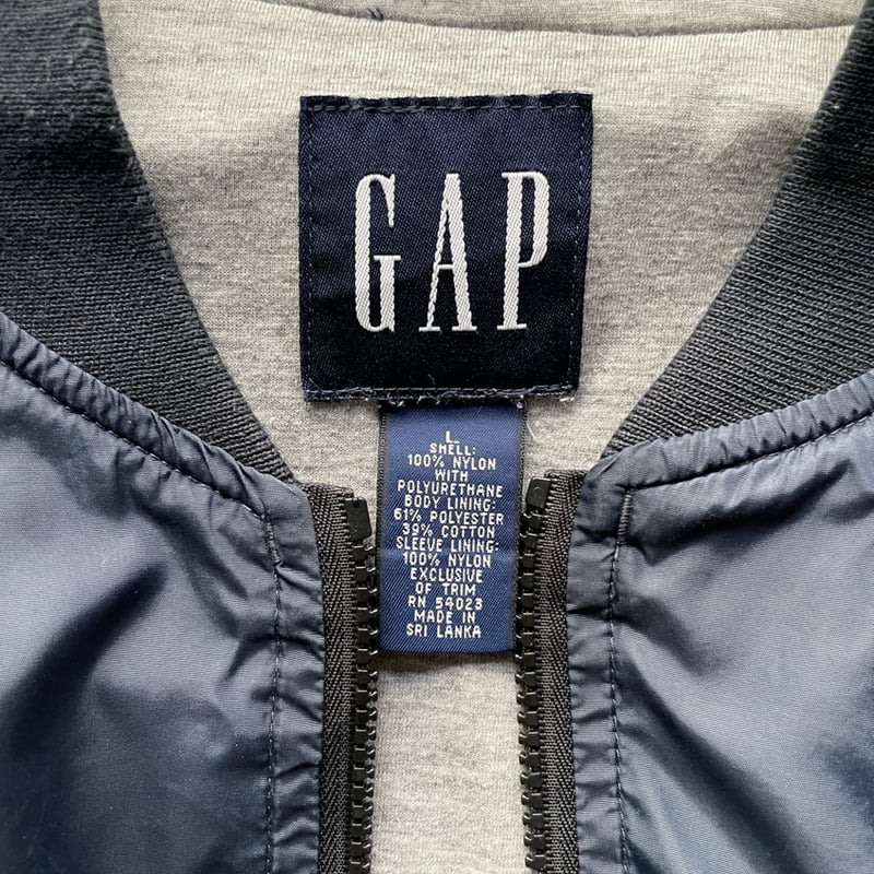 90s GAP MA-1 type jacket | sui & shara 90s GAP MA-1 type jacket | sui & shara