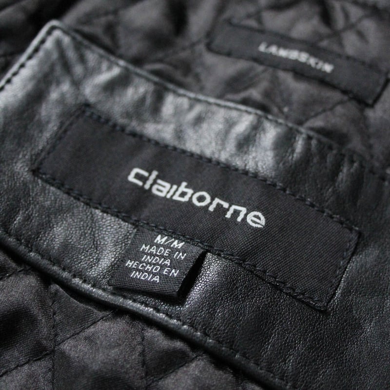 Claiborne lambskin クレイボーン 本革