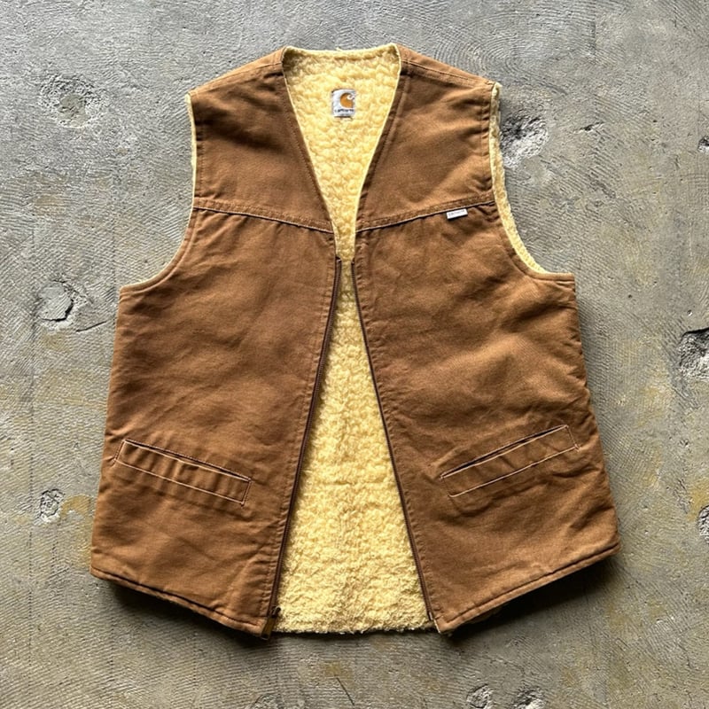 80s carhartt duck vest made in USA!! | sui & shara 80s carhartt duck vest made in USA!! | sui & shara