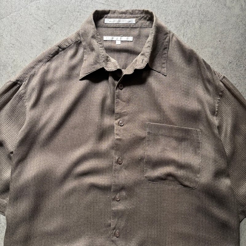 90s Perry ellis S/S silk shirt | sui & shara