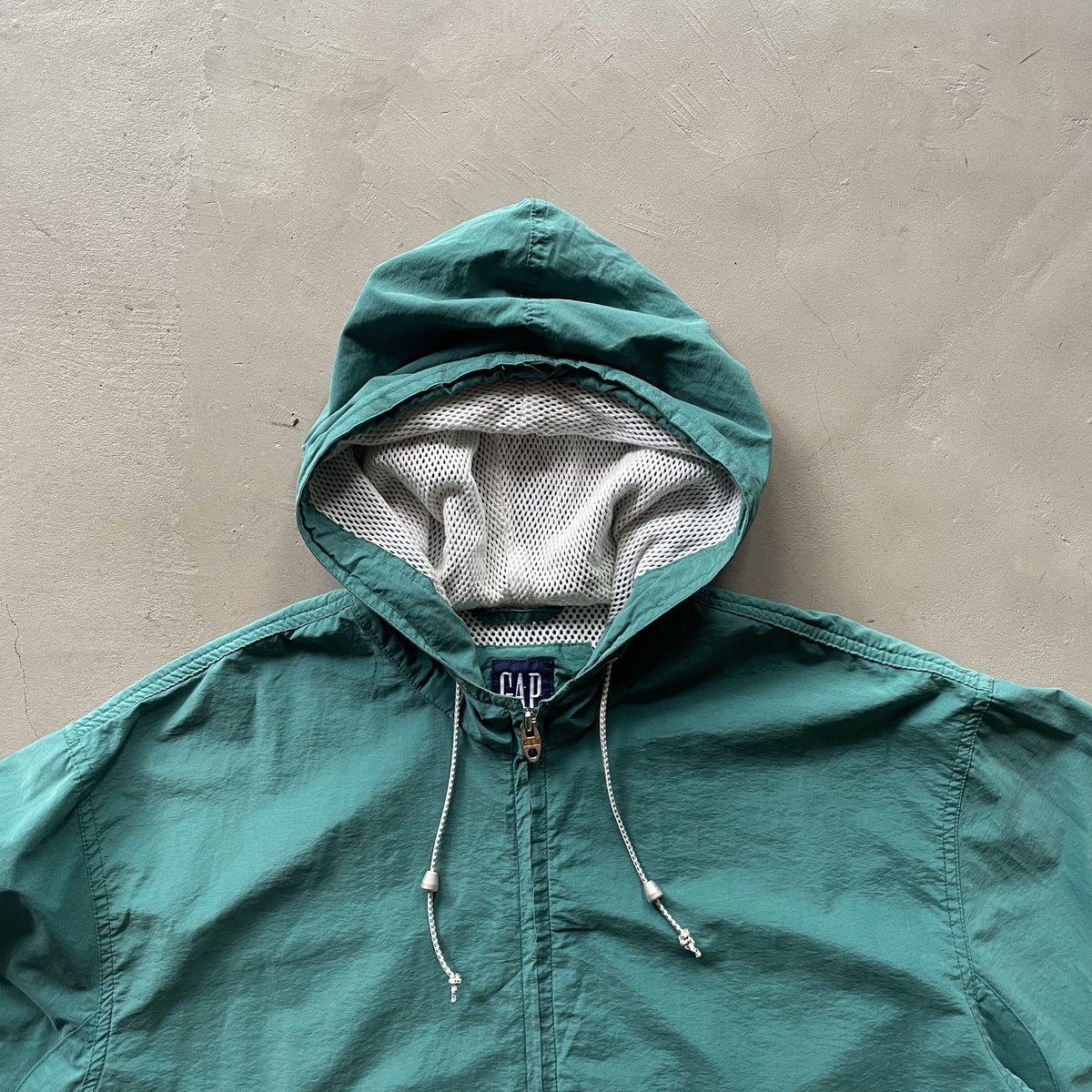 90s GAP cotton×nylon zip-up jacket | sui & shara 90s GAP cotton×nylon zip-up jacket | sui & shara