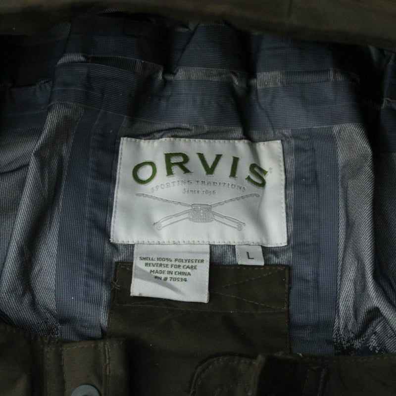 90s~ Orvis design hooded zip up fishing jacket