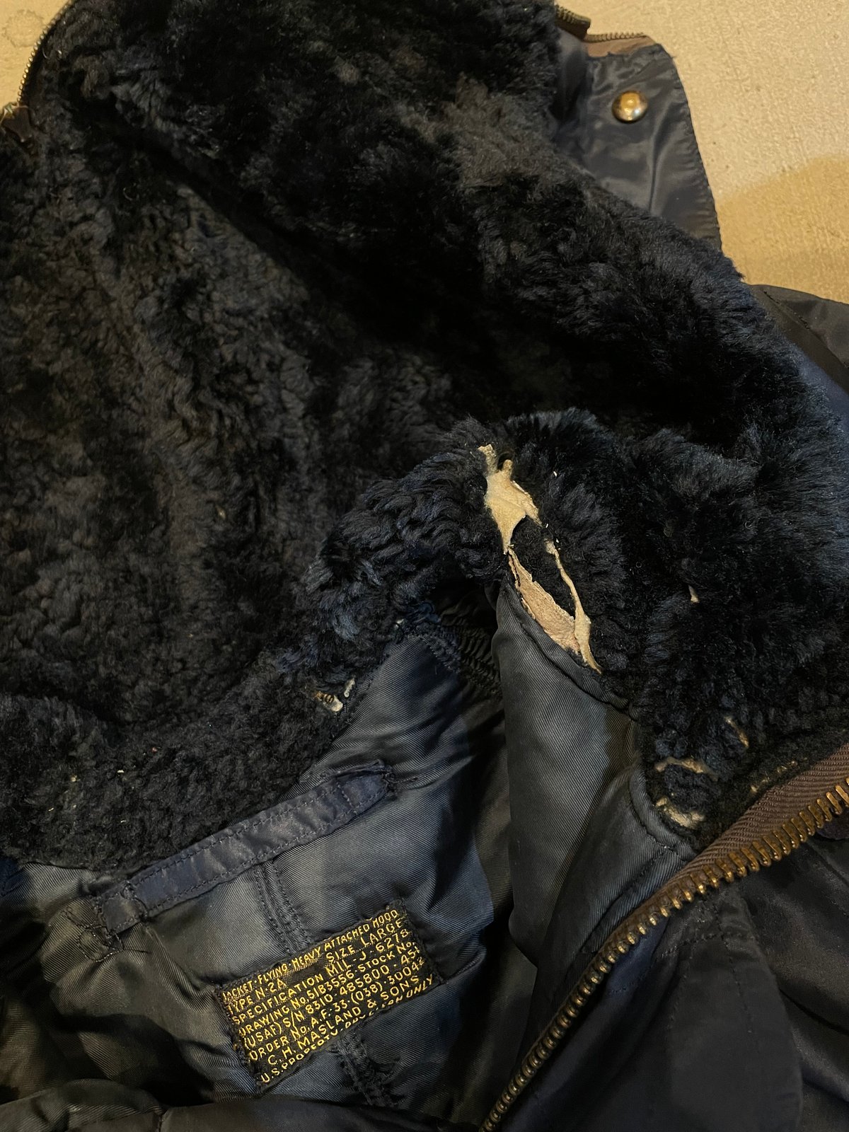 50s USAF N-2A flight jacket | sui & shara