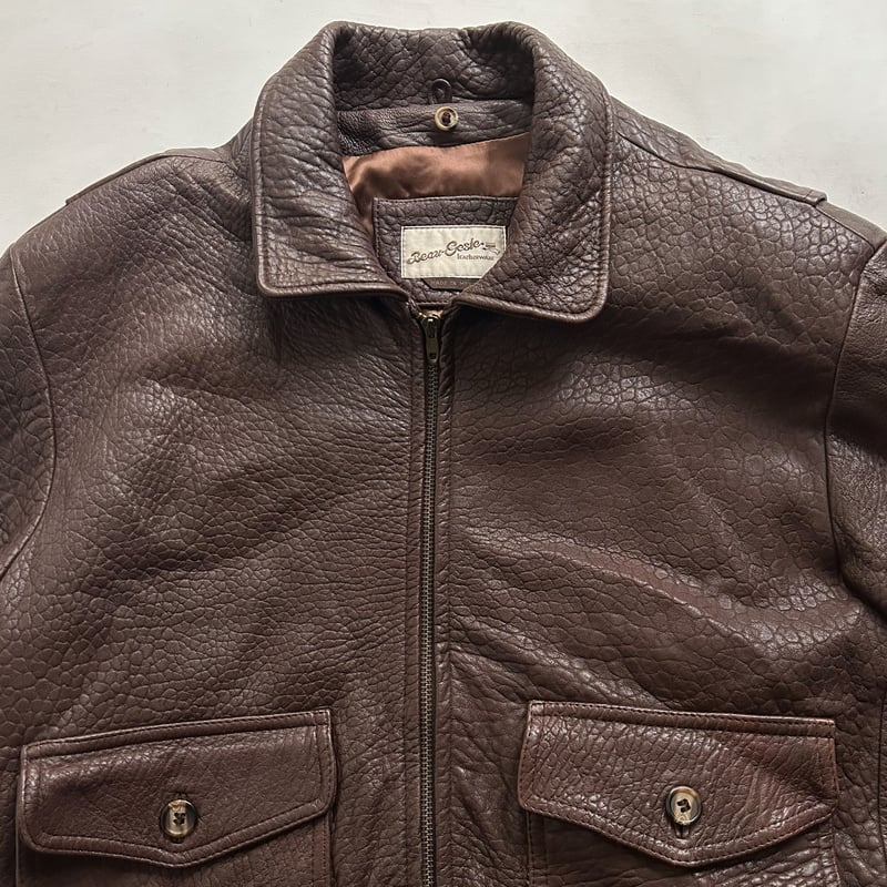 90s A-2 type leather jacket | sui & shara