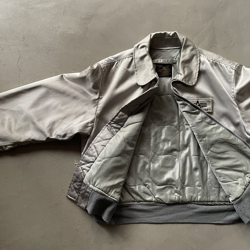 90s Alpha industries flight jacket type cwu-45p...