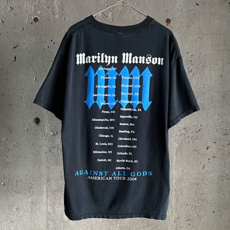 MARILYN MANSON AGAINST ALL GODS TOURTシャツ