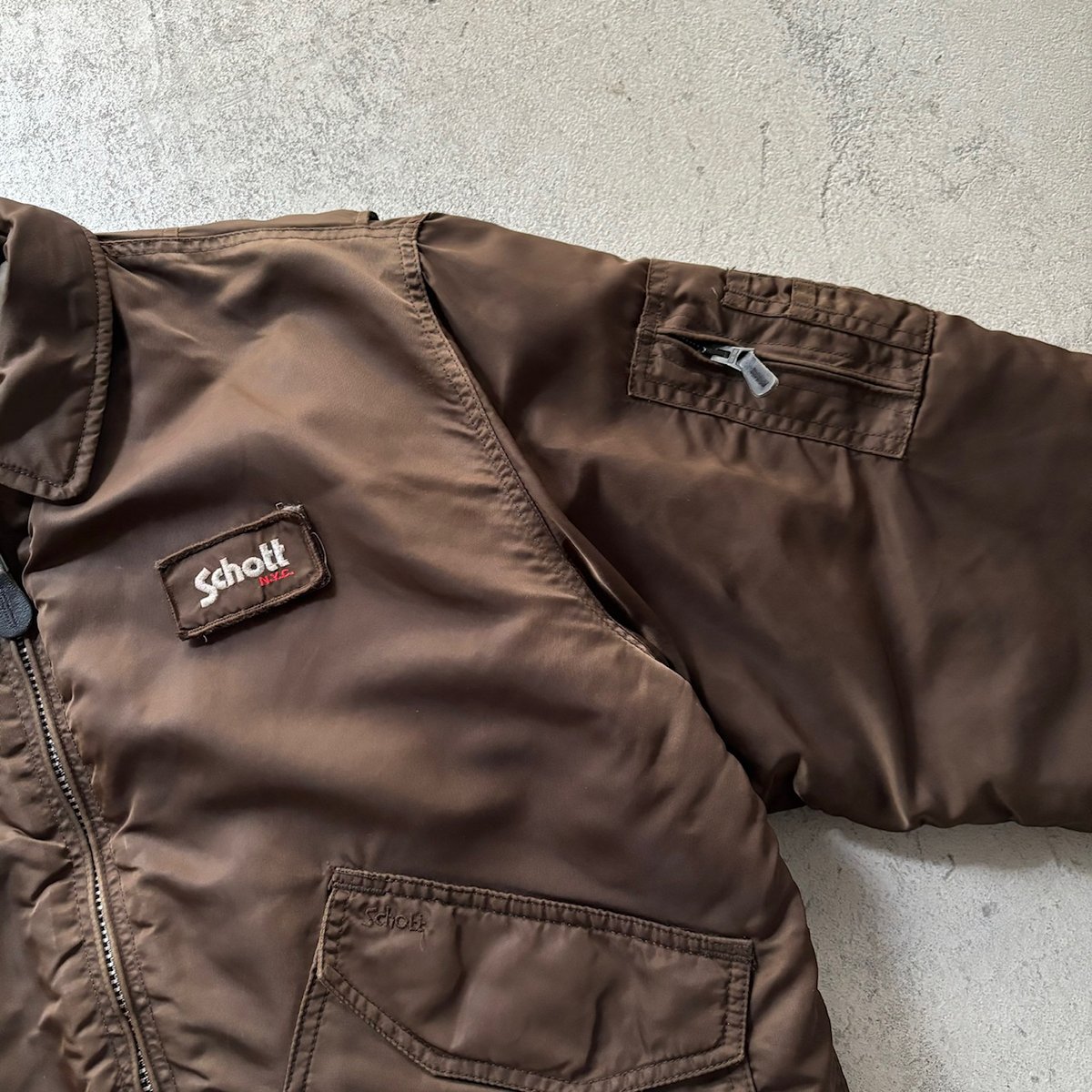 90s Schott CWU-R flight jacket | sui & shara