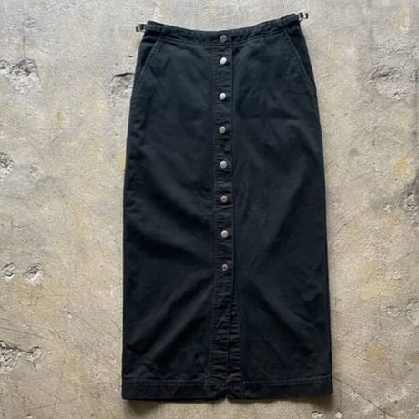 90s Lauren jeans co. black denim skirt