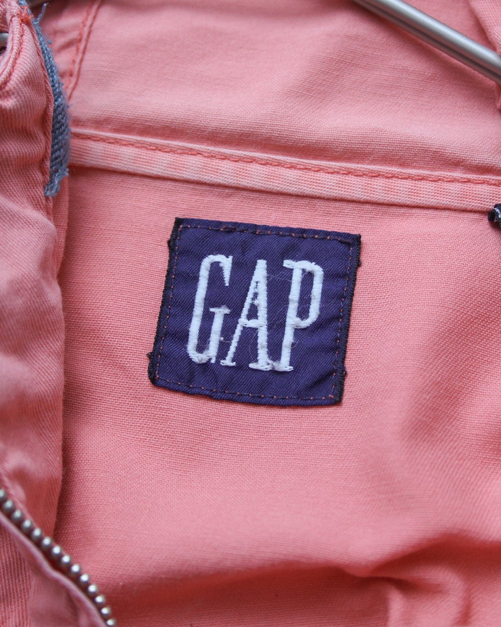 1990s OLD GAP 2Tone Cotton Anorak パーカー 90s GAP cotton anorak hoodie jacket | sui & shara