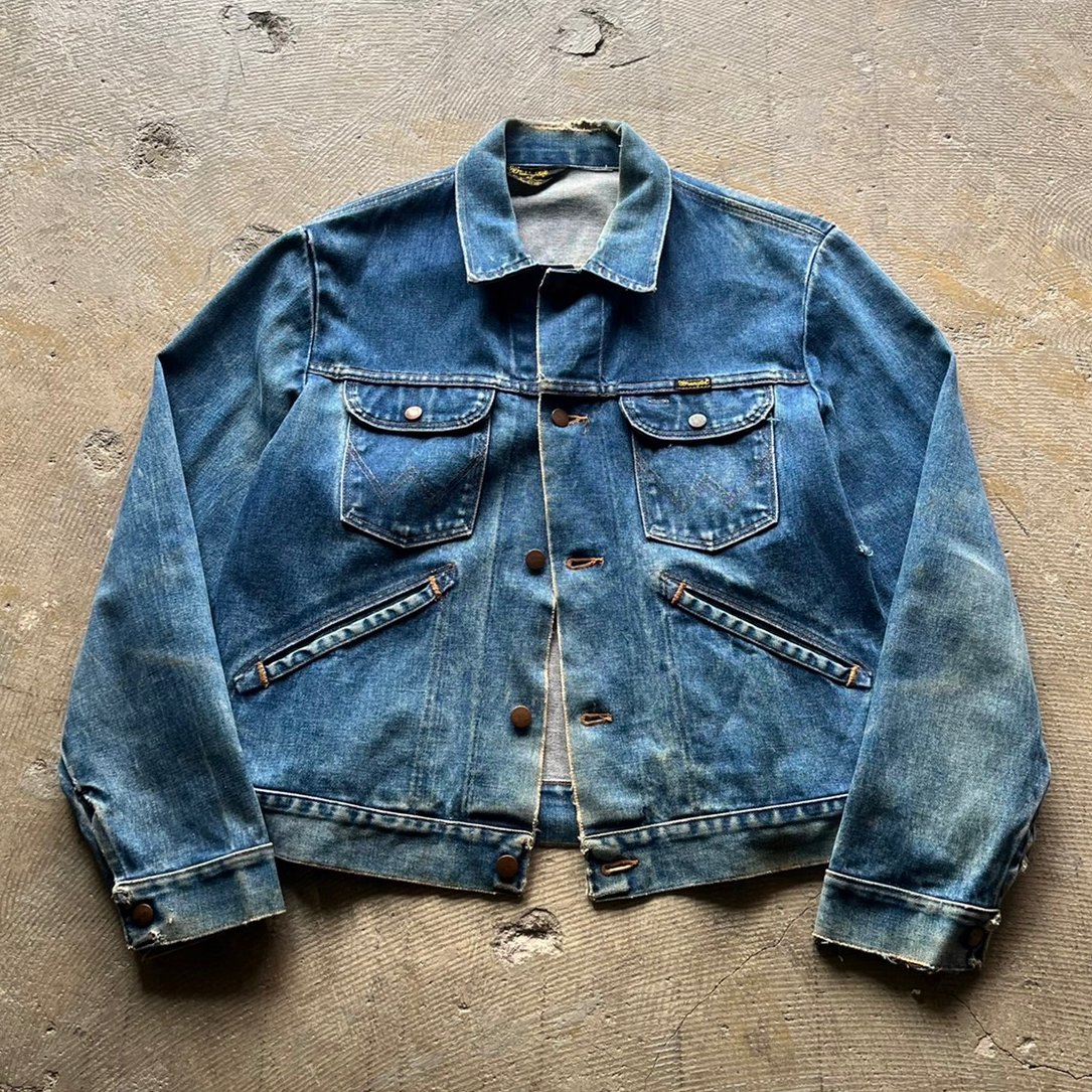 80s Wrangler 126MJ denim jacket | sui & shara 80s Wrangler 126MJ denim jacket | sui & shara