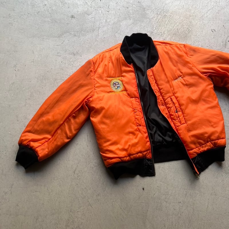 90s OMNI active force MA-1 type flight jacket | 90s OMNI active force MA-1 type flight jacket |