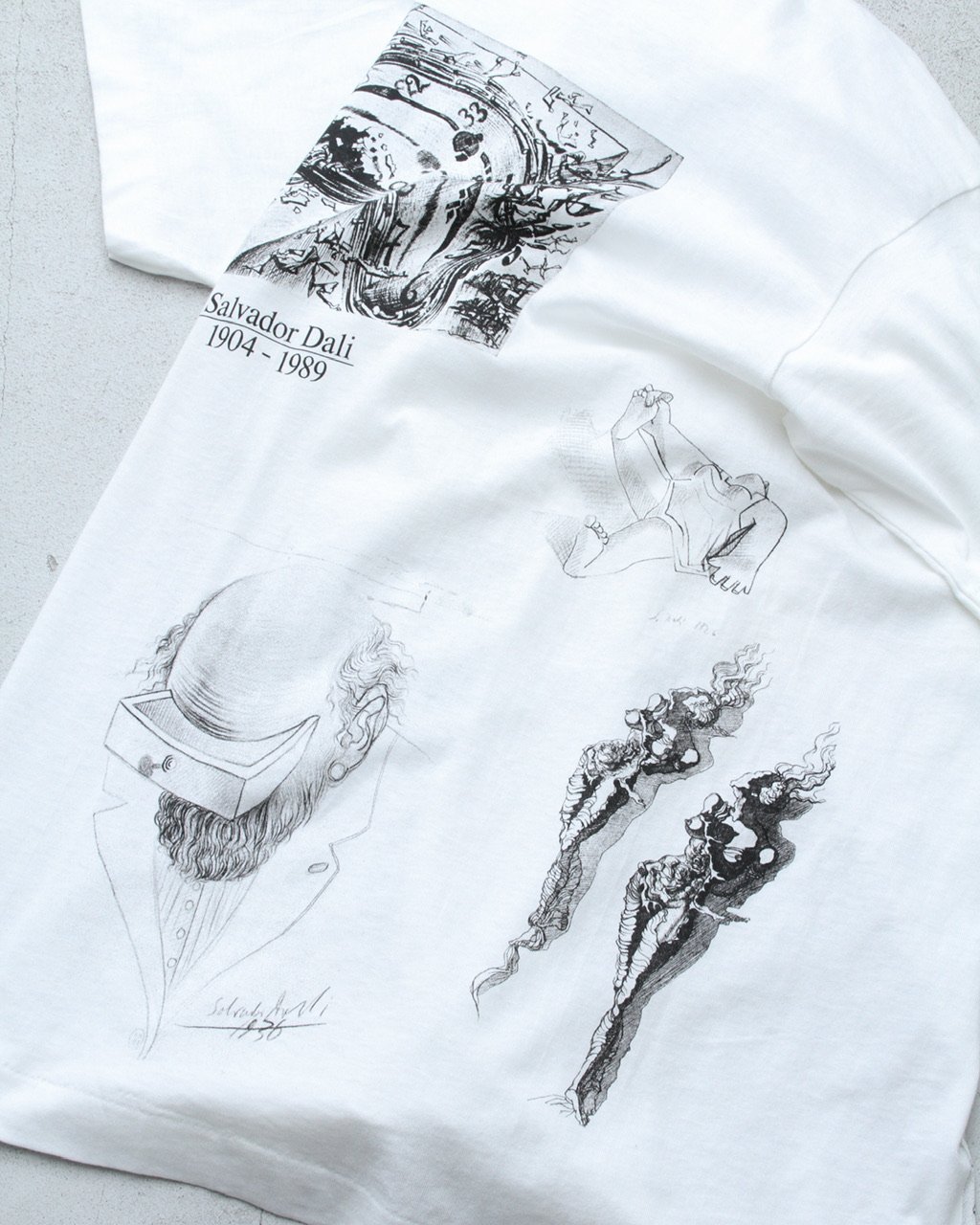 90s Salvador Dalí mulch print T-shirt/Dead stoc