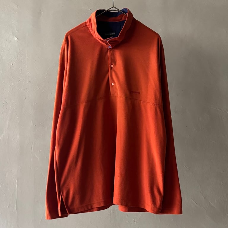 1993 Patagonia micro-D pullover “Sunset orange”｜パタゴニア