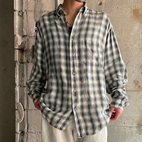 オンブレチェックシャツ | STORES オンブレチェックシャツ | STORES