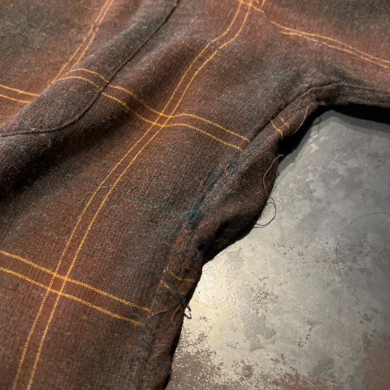 60s Van Heusen rayon ombre check shirt | sui &