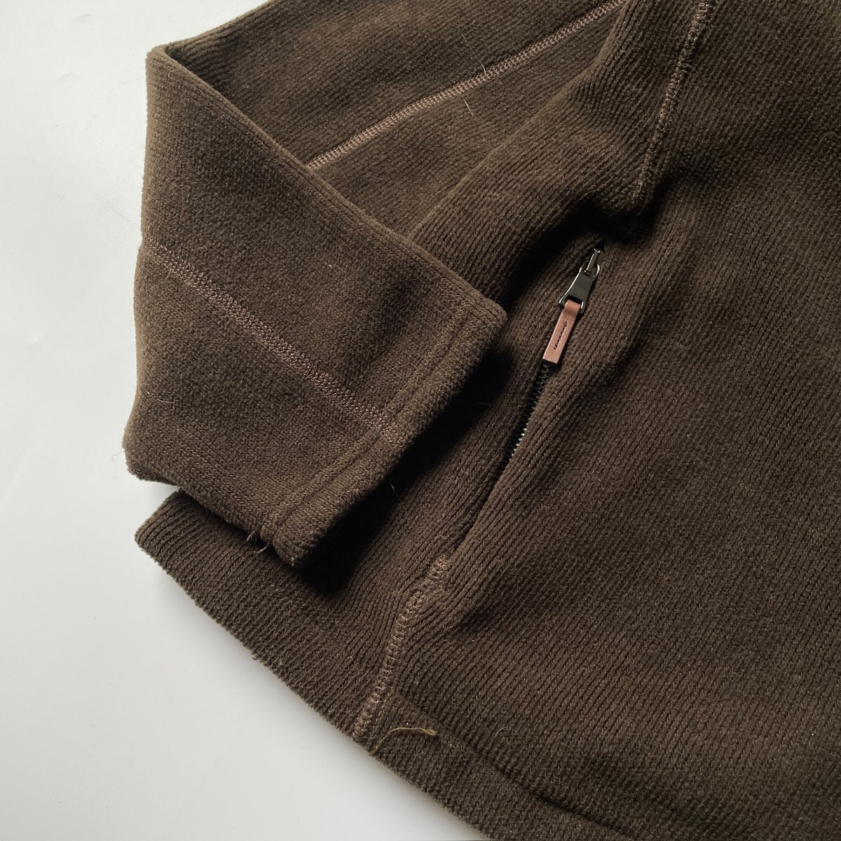90s Ralph Lauren double zip fleece jacket | su