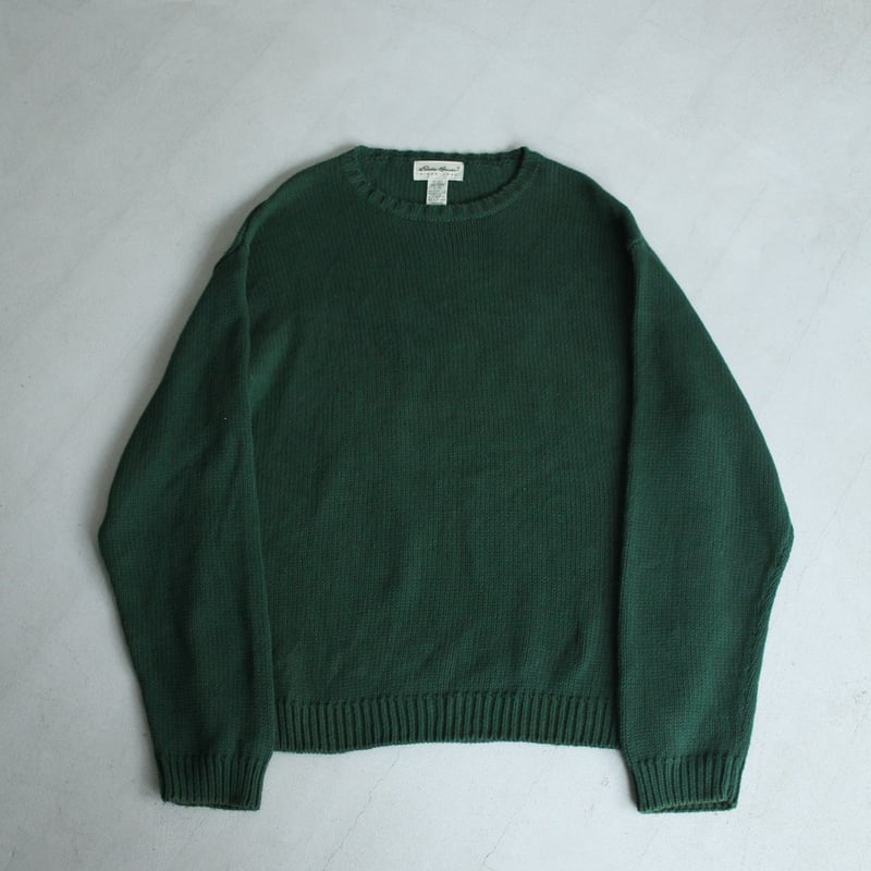 90s~ Eddie bauer cotton knit sweater | sui & shara