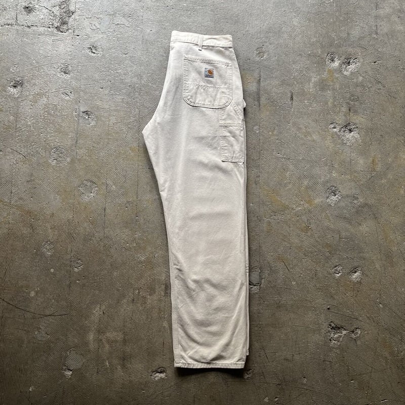 Carhartt ホワイト ダブルニー 値下げ可 カーハート ダブルニー ホワイト used - メルカリ