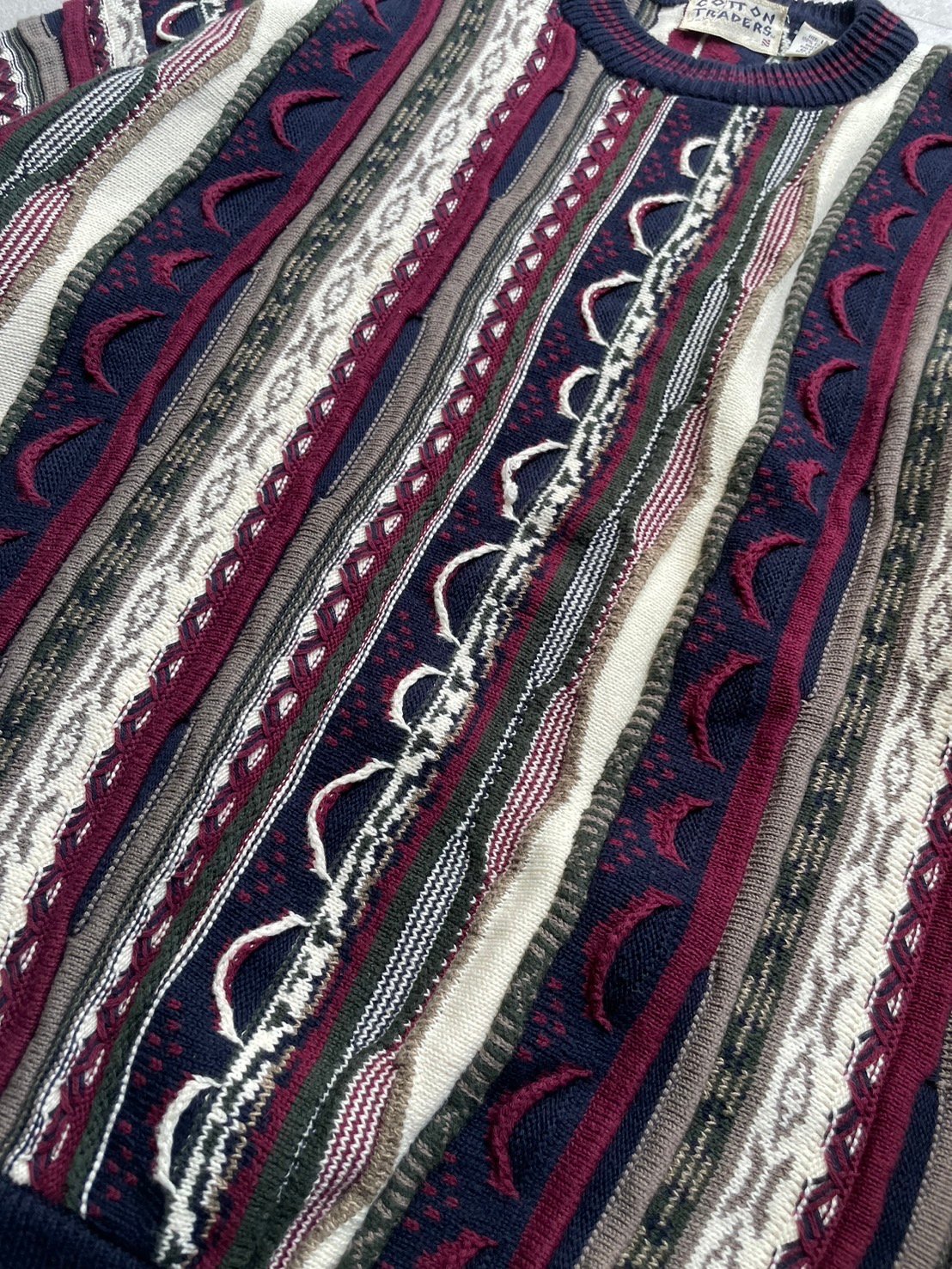 トップス 90s COTTON TRADERS 3D knit 90s COTTON TRADERS 3D knit | sui & shara