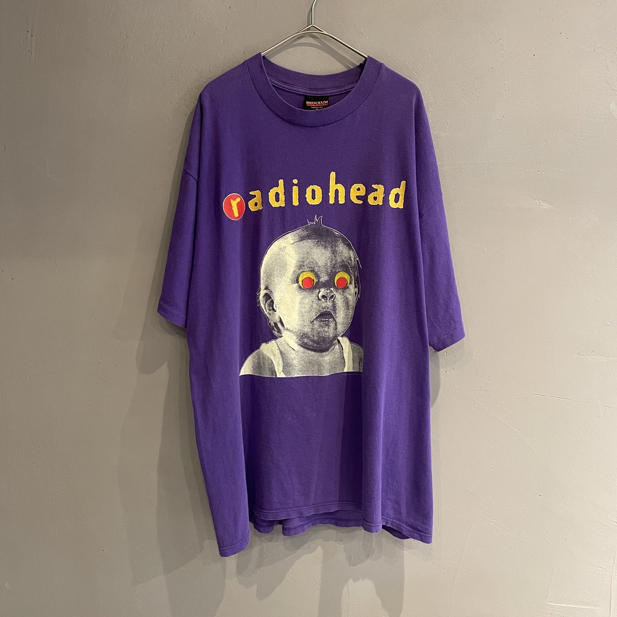 nirvana【悶絶】radiohead tシャツ Pablo honey コピーライト付き - T