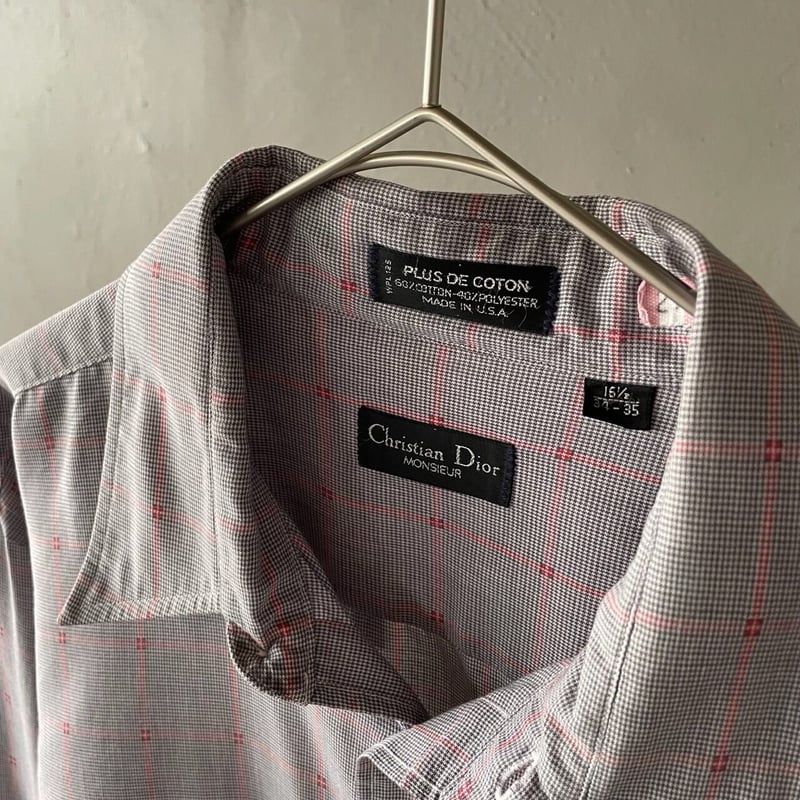 90s Christian dior plaid shirt | sui & shara