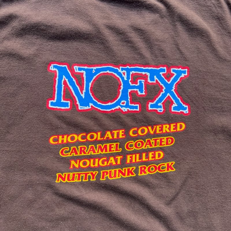NOFX 90s バンT Rare vintage nofx punk band 90s music concert tour T shirt