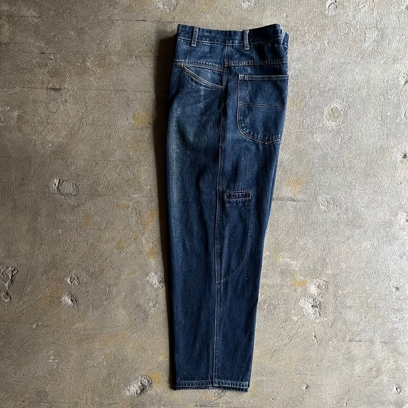 Marithe + Francois Girbaud buggy denim pants |