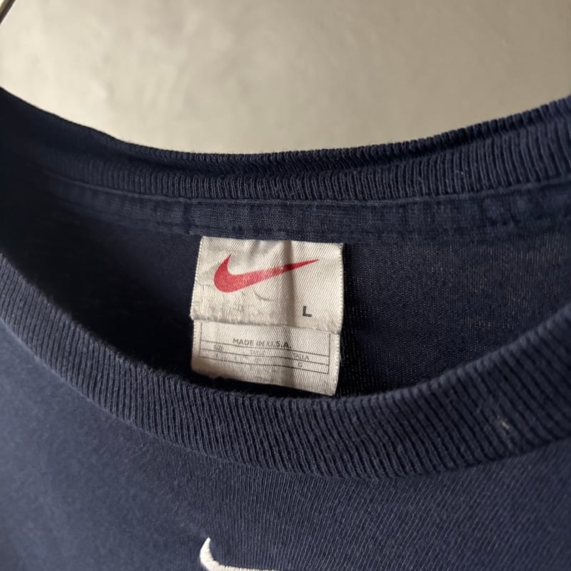 90s Nike center swoosh logo L/S tee “made in US