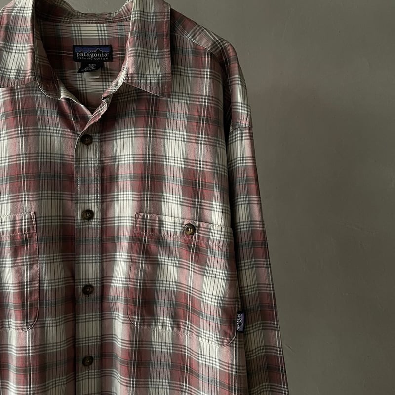 Patagonia Cotton Shirt ポルトガル製 00s Patagonia plaid cotton shirt ″Made in PORTU