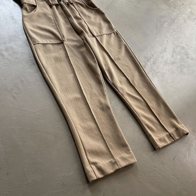 70s Custom wappen polyester jump suit | sui & s
