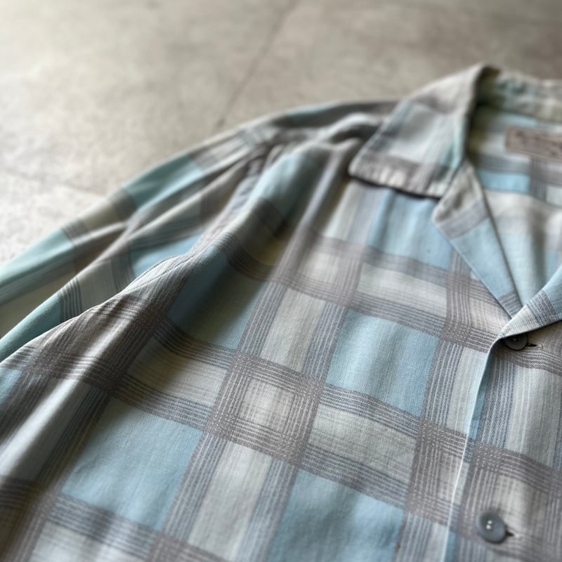 60s Marlboro プリネル　オープンカラー 60s Marlboro プリネルオープンカラー