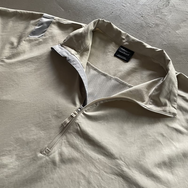 00s Nike Golf ハーフジップ ジャケット L 01年製 NIKE GOLF Half Zip Pullover Jacket 黒 M 00s ナイキ