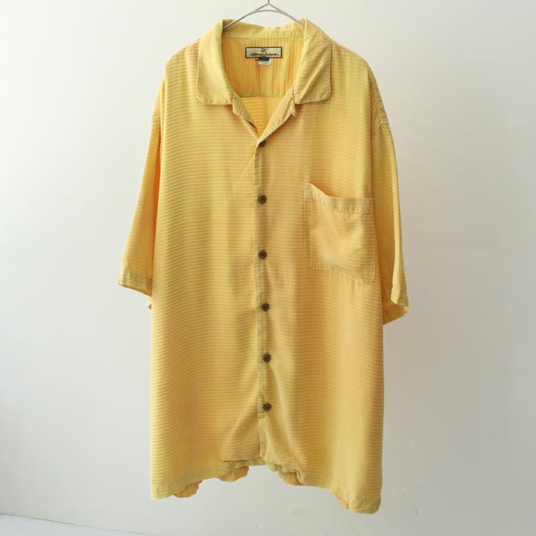 00s Tommy bahama silk S/S shirt｜トミーバハマ