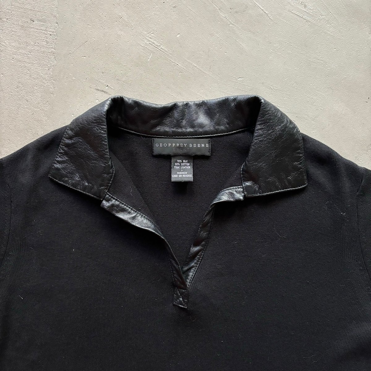 トップス geoffrey beene knit 90s Geoffrey beene silk×cotton skipper knit | s