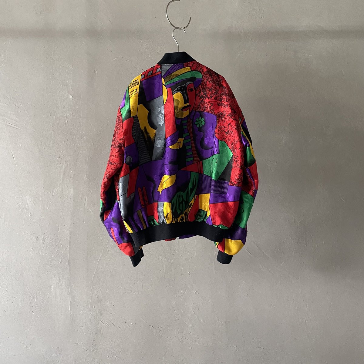 80s~ Picasso pattern blouson | sui & shara