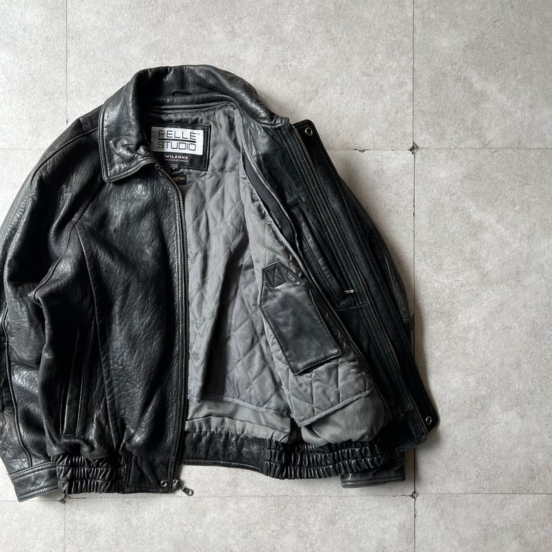 90s Wilsons leather blouson | sui & shara