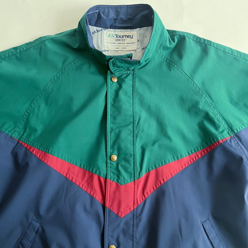 90s~ Tourney Gore-Tex swiching design stand col 90s~ Tourney Gore-Tex swiching design stand col