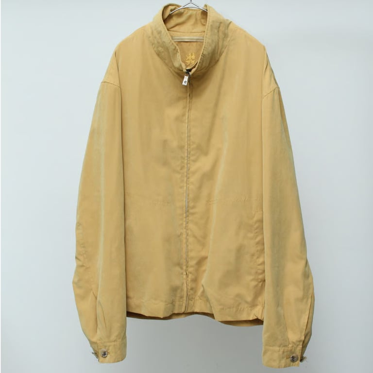 00s Lightweight polyester stand collar jacket