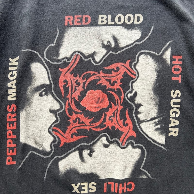 RHCP レッチリ Blood sugar sex magik Tシャツ L 白 RED HOT CHILI PEPPERS (レッド・ホット・チリ・ペッパーズ