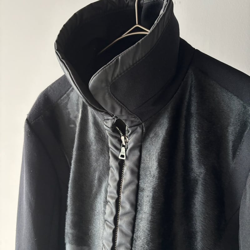 PRADA プラダ　ジップアップジャケット L Prada プラダ ジップアップ ボンバージャケット | ブラック