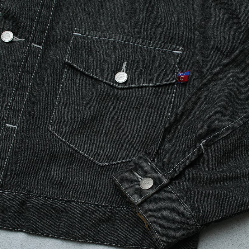 90s COOGI 2nd type design denim jacket with pai