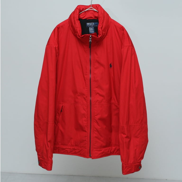 90s Ralph lauren zip up jacket with fleece lining｜ラルフローレン