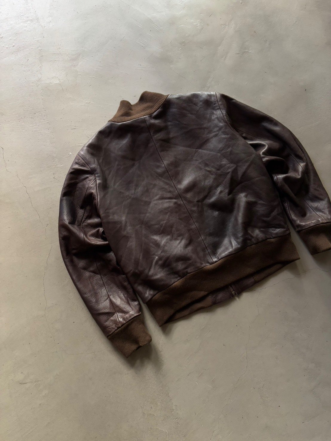 agnès b. 最初期suede leather jacket