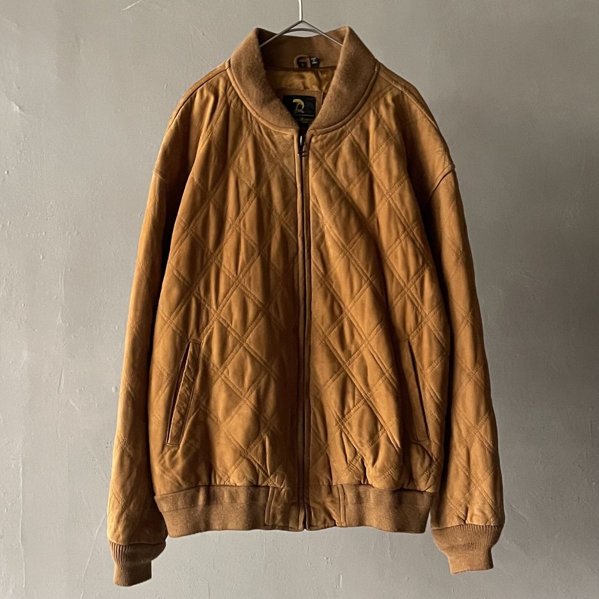 80s□Neiman Marcus□リアルファー 捌く レザー リバーシブル ブルゾン
