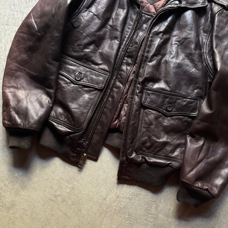 80s〜 Saks fifth avenue G-1 type leather jacket