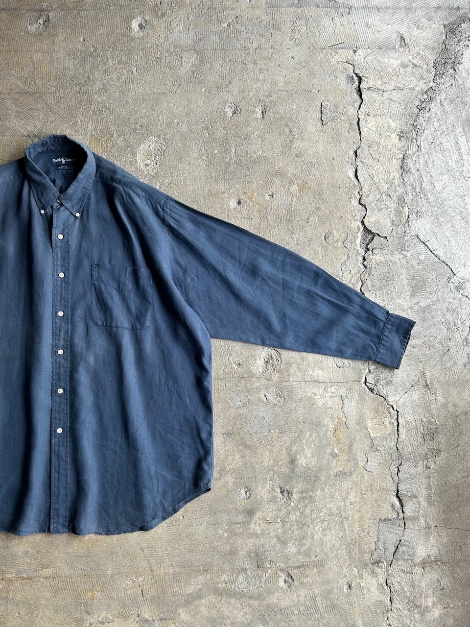Ralph Lauren 90s blake 100%Linen shirt 麻 Ralph Lauren 90s blake 100%Linen shirt 麻 - メルカリ